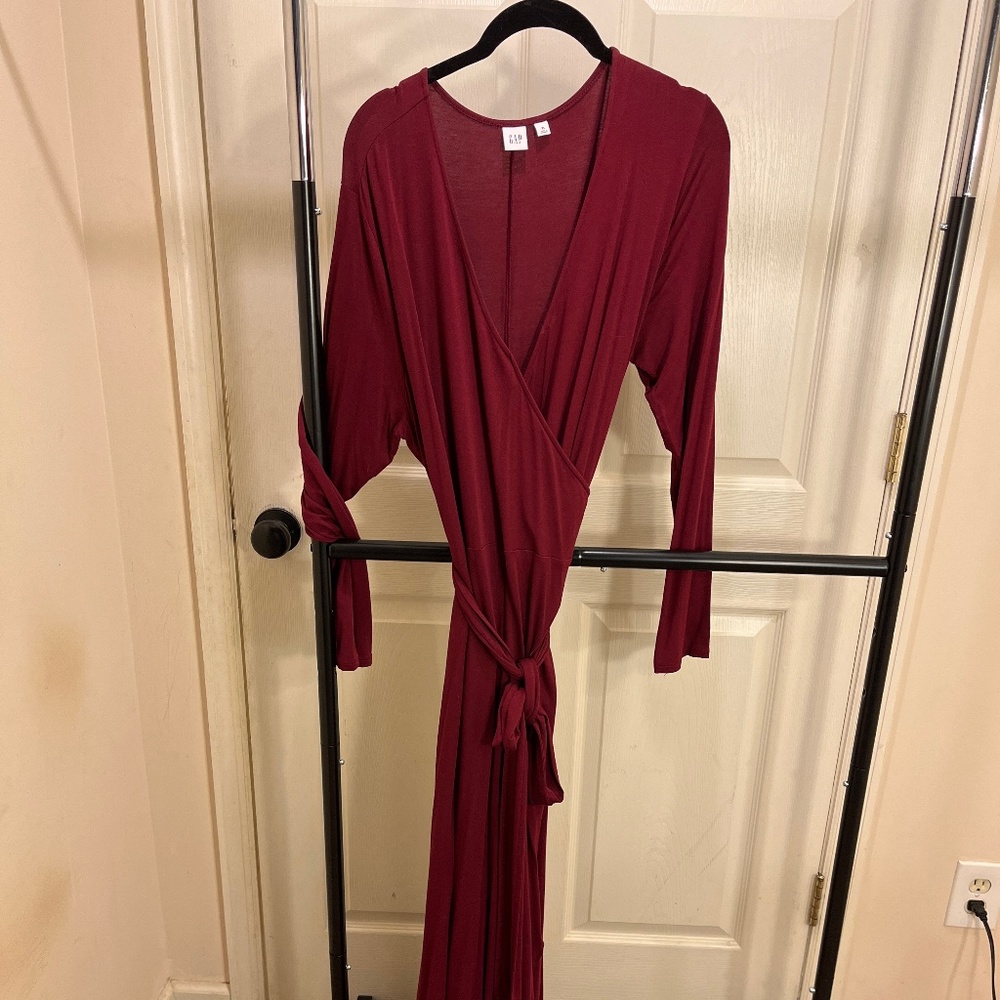 Surplus wrap dress